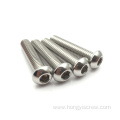 Stainless allen head pan machine screw